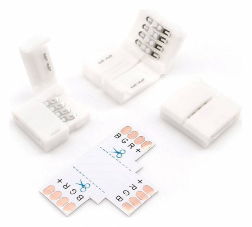 Соединитель лент Т-образный жесткий Apeyron Electrics 09-09