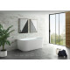 Ванна акриловая Allen Brau Priority 3 пристенная 1700х780 мм белый матовый 2.31003.21