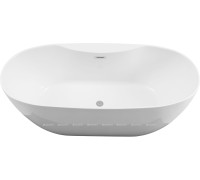 Ванна акриловая Aquanet Family Sweet 1700x780 мм со сливом-переливом белый глянец 155778-GW