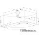 Акриловая ванна Aquanet JAMAICA 160x100 R правая в комплекте 00205503