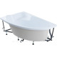 Ванна акриловая Aquanet Mayorca 150x100 L левая в комплекте 00205403