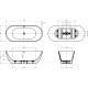Ванна акриловая BelBagno UNO BB701-1700-750-K отдельностоящая 170x75 см BB701-1700-750-K