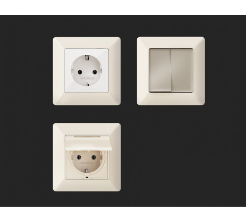 Рамка на 2 поста Ambrella Volt Line AF110332