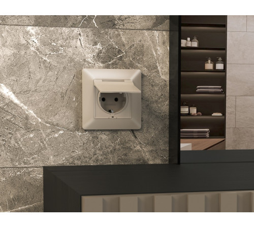 Рамка на 1 пост Ambrella Volt Line AF110361