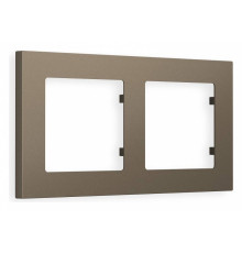 Рамка на 2 поста Ambrella Volt Techno AF220632