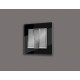 Рамка на 1 пост Ambrella Volt Platos Стекло натуральное AF380801