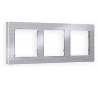 Рамка на 3 поста Ambrella Volt Platos Металл AF550103