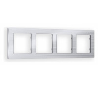 Рамка на 4 поста Ambrella Volt Platos Металл AF550104