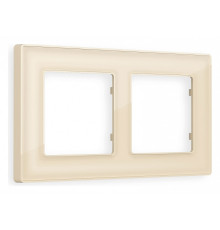 Рамка на 2 поста Ambrella Volt Arctic AF580302