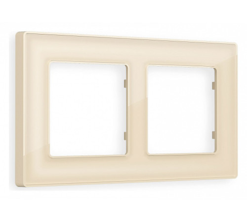 Рамка на 2 поста Ambrella Volt Arctic AF580302