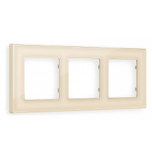 Рамка на 3 поста Ambrella Volt Arctic AF580303