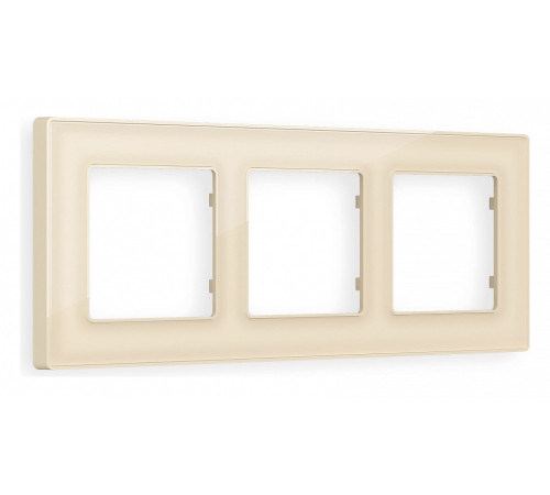 Рамка на 3 поста Ambrella Volt Arctic AF580303