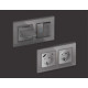 Рамка на 3 поста Ambrella Volt Arctic AF580653