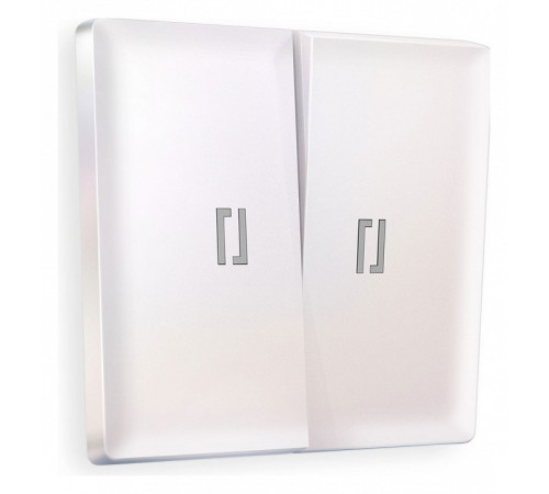 Клавиши для выключателя двухклавишного c подсветкой Ambrella Volt Quant AP2040