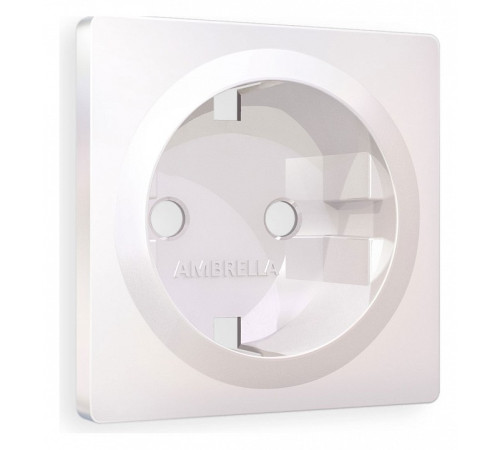 Накладка для розетки с заземлением Ambrella Volt Quant AP2060