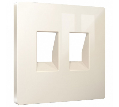 Накладка для розетки RJ-11 или RJ-45 Ambrella Volt ALFA AP3121