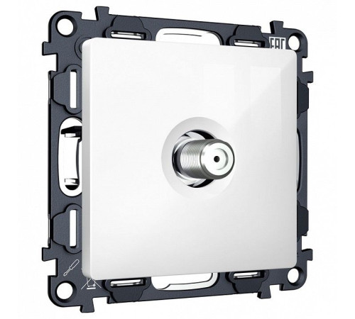 ТВ-розетка без рамки Ambrella Volt ALFA MA113050