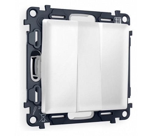 Выключатель трехклавишный без рамки Ambrella Volt Quant MA125010