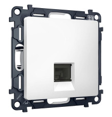 Розетка Ethernet RJ-45 и со шторками, без рамки Ambrella Volt ALFA MA132005