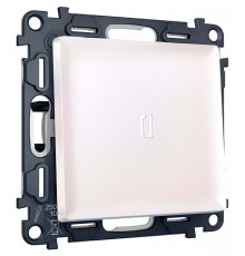 Выключатель самовозвратный одноклавишный с подсветкой, без рамки Ambrella Volt MA MA202055