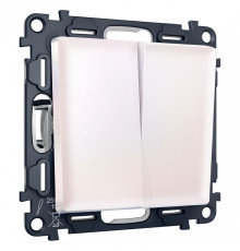 Выключатель перекрестный двухклавишный без рамки Ambrella Volt MA MA203030