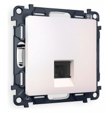 Розетка телефонная RJ-11 со штрокой, без рамки Ambrella Volt Quant MA212030