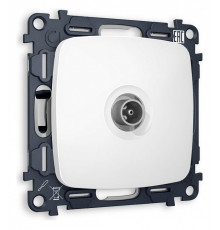 ТВ-розетка проходная без рамки Ambrella Volt Quant MO133030