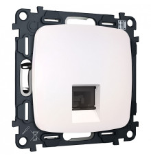 Розетка Ethernet RJ-45 и со шторками, без рамки Ambrella Volt OMEGA MO212005