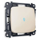 Выключатель проходной одноклавишный с подсветкой без рамки Ambrella Volt Quant MO302040