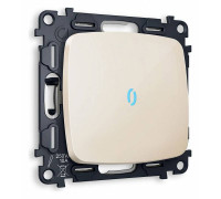 Выключатель проходной одноклавишный с подсветкой без рамки Ambrella Volt Quant MO302040