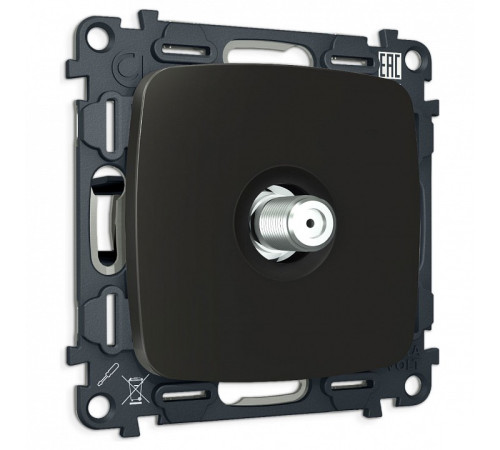 ТВ-розетка без рамки Ambrella Volt OMEGA MO813050