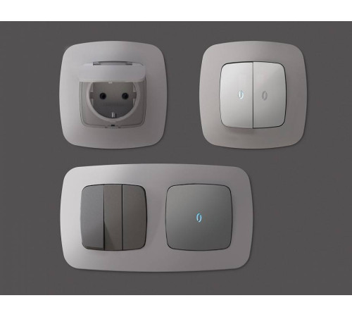 Рамка на 3 поста Ambrella Volt Ecta OF140503