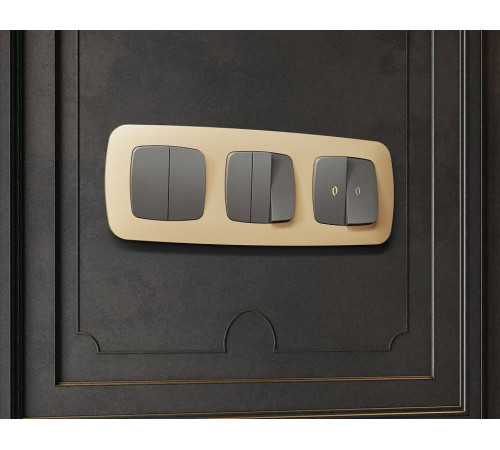 Рамка на 1 пост Ambrella Volt Ecta OF140601