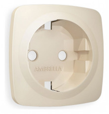 Накладка для розетки с заземлением Ambrella Volt Quant OP3260