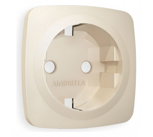 Накладка для розетки с заземлением Ambrella Volt Quant OP3260