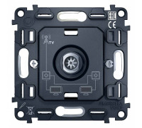 Механизм ТВ-розетки проходной Ambrella Volt Quant VM211