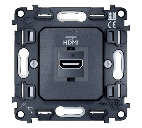 Механизм розетки HDMI Ambrella Volt Quant VM222