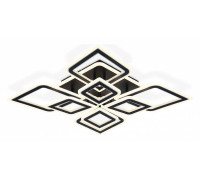 Потолочная светодиодная люстра Ambrella light FA FA8912 162 Вт FA8912
