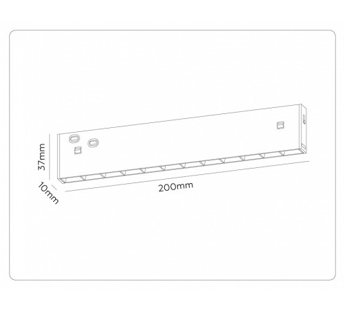 Накладной светильник Ambrella Light TRACK SYSTEM GL2335