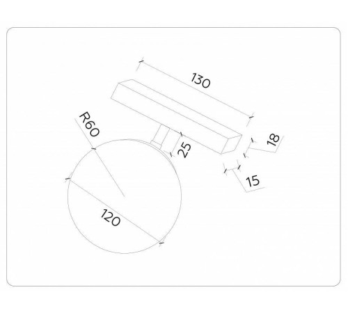 Накладной светильник Ambrella Light GL GL3921