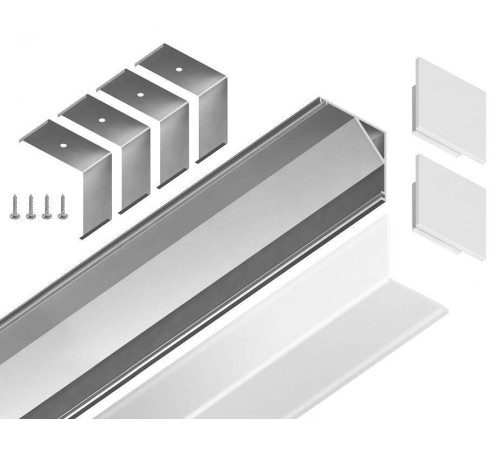 Профиль накладной угловой внутренний Ambrella Light GP GP2150AL