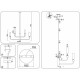 Люстра на штанге Ambrella Light LH 1 лампа LH53252