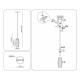Подвесной светильник Ambrella Light LH LH55208