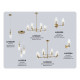 Подвесной светильник Ambrella Light LH LH55210
