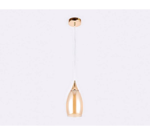 Подвесной светильник Ambrella light TR TR3543 1xE27 белый/золото TR3543