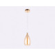 Подвесной светильник Ambrella light TR TR3543 1xE27 белый/золото TR3543