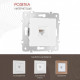 Розетка Ethernet RJ-45 без рамки Arte Milano am-203 203.45-1.white
