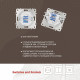 Розетка Ethernet RJ-45 без рамки Arte Milano am-203 203.45-1.white
