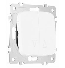 Выключатель для жалюзи без рамки Arte Milano 205 205.38-2.white