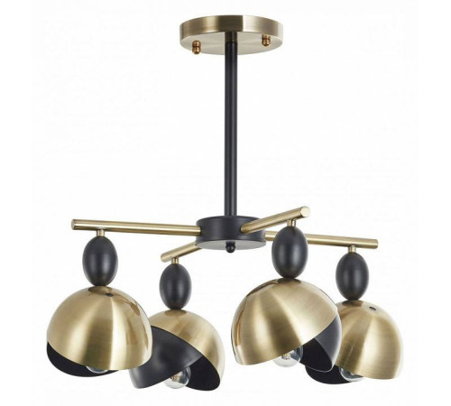 Люстра на штанге Arte Milano Neapolis-71307 271307/4 BK/GD